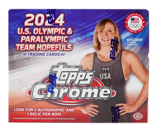 Topps Chrome Olympic/Paralympic Hobby Box